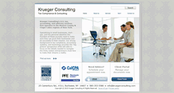 Desktop Screenshot of kruegerconsulting.com